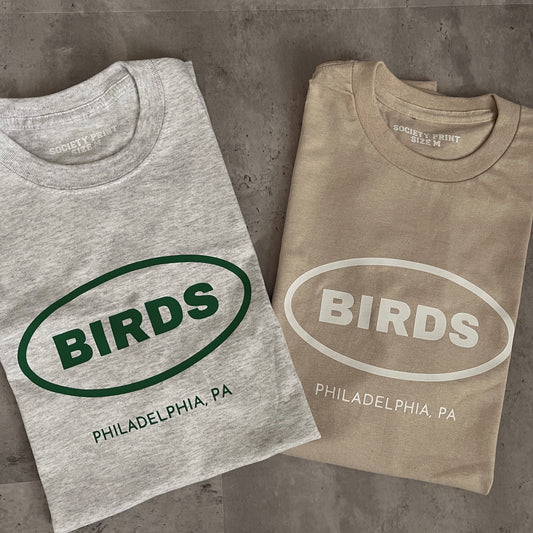 Birds Oval Tee