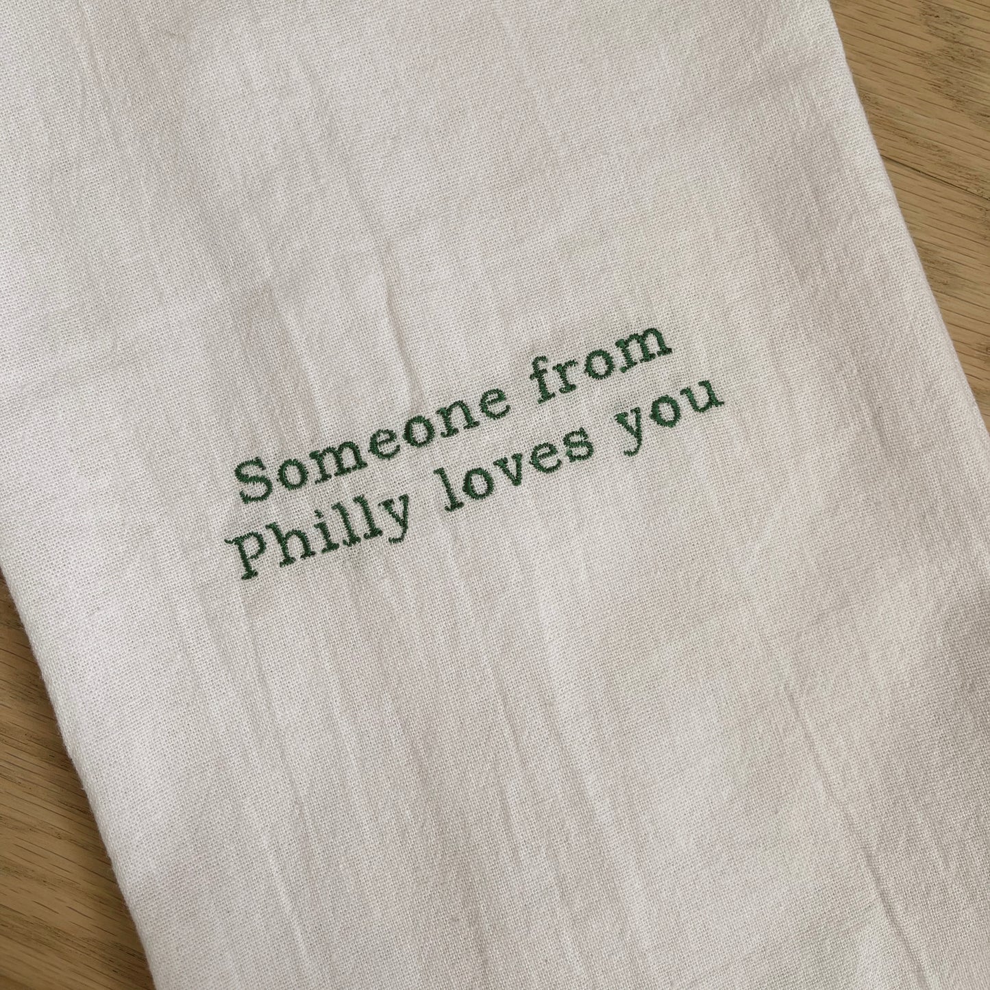 Someone from Philly Hand Towel