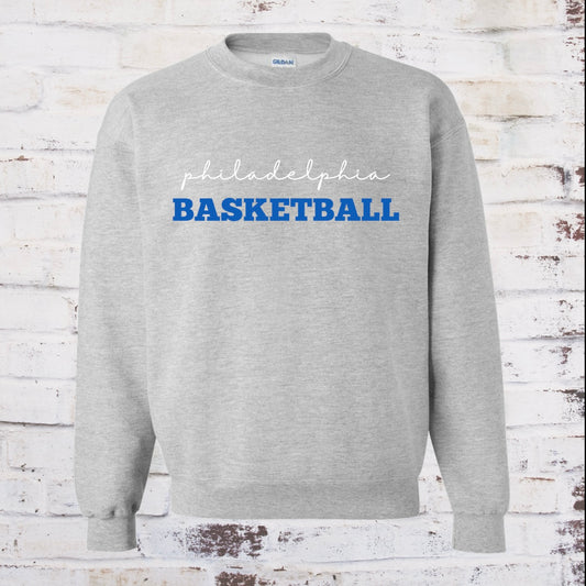 Cursive Philadelphia Sports Crewneck