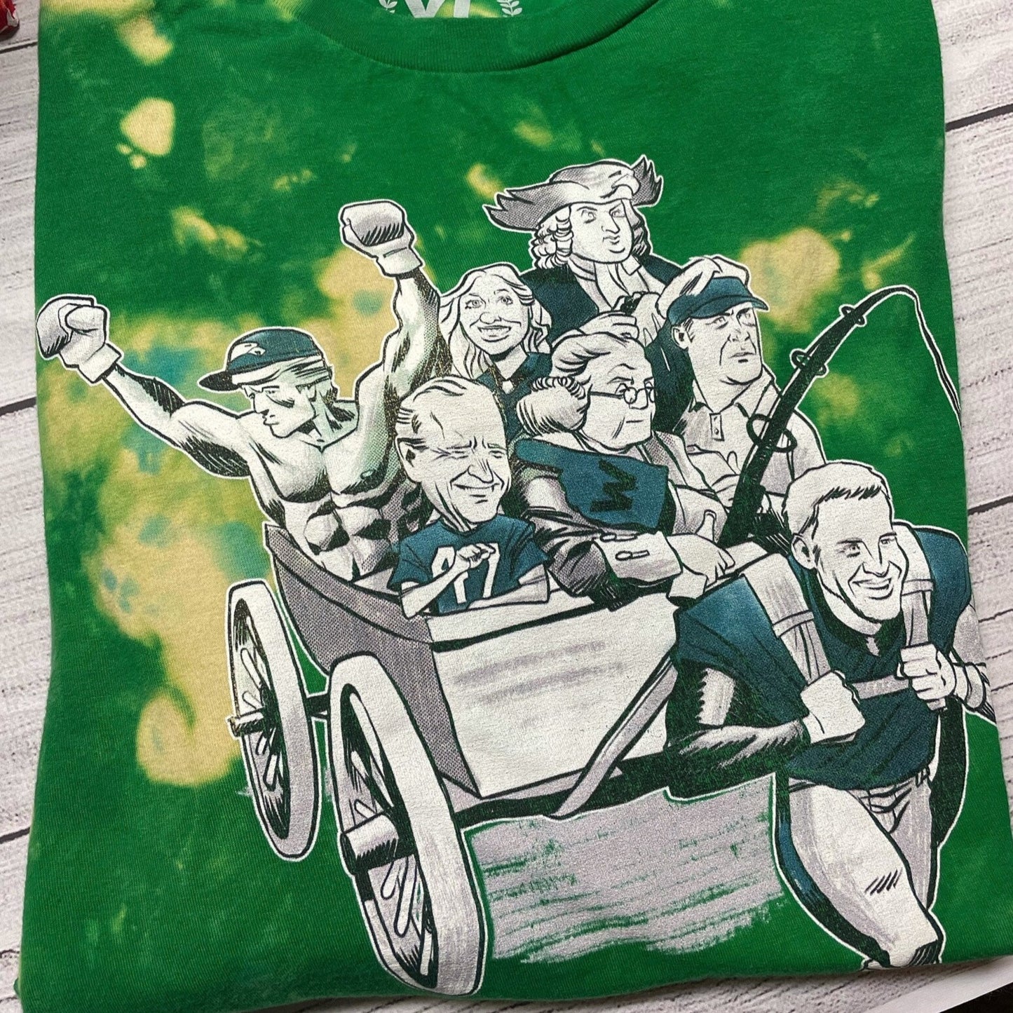 Philadelphia Eagles Bleach-dyed Tee