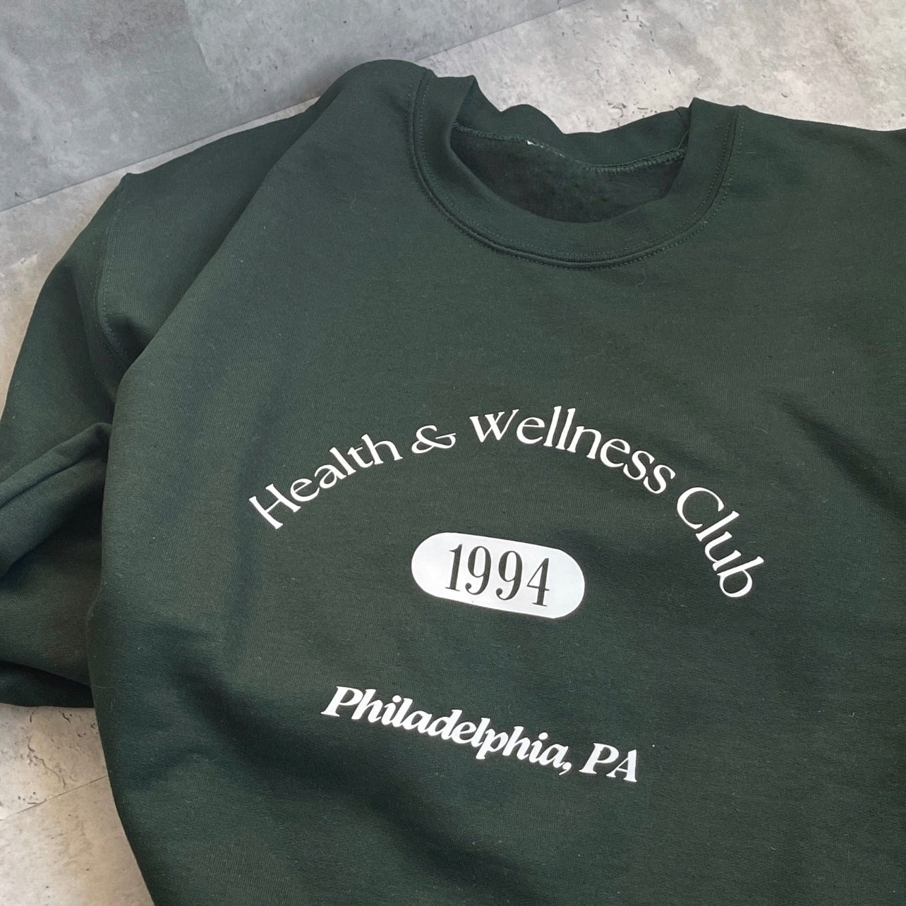 Health & Wellness Club Crewneck