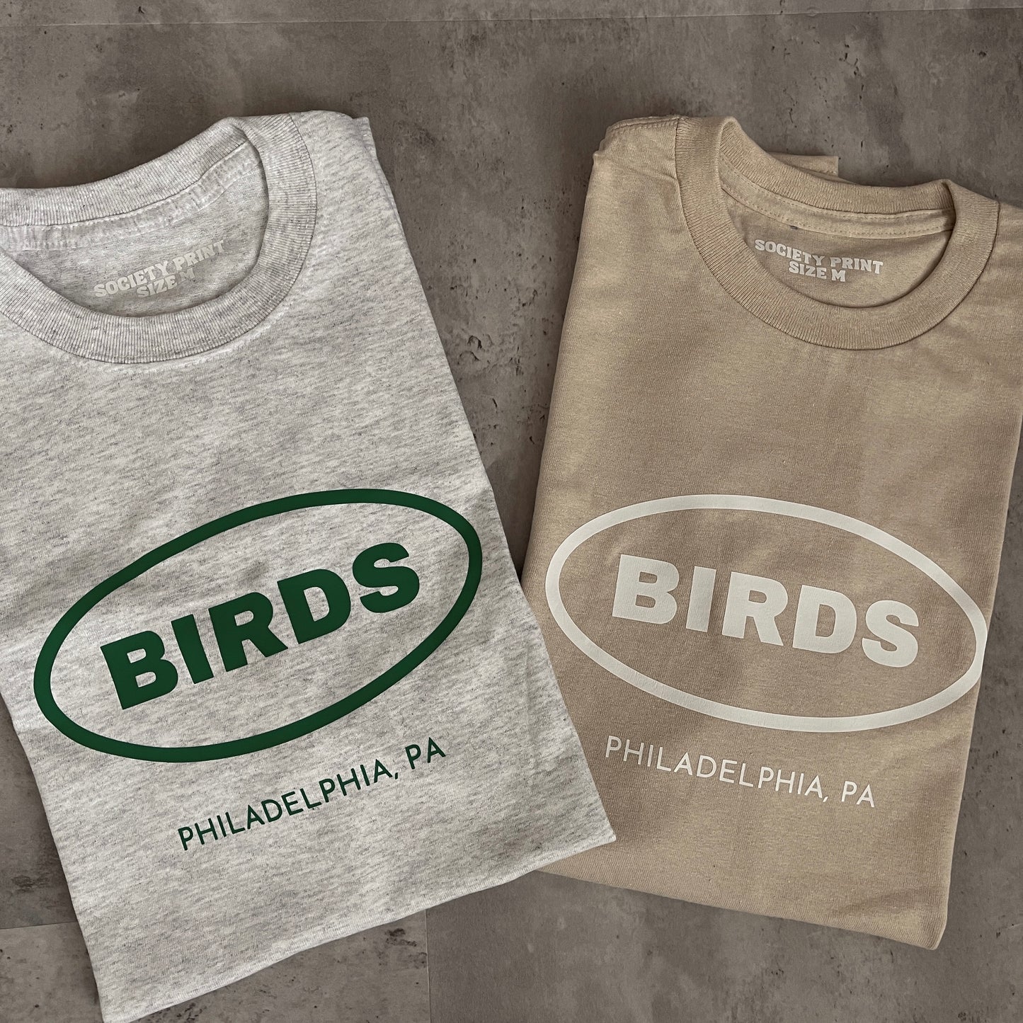 Birds Oval Tee