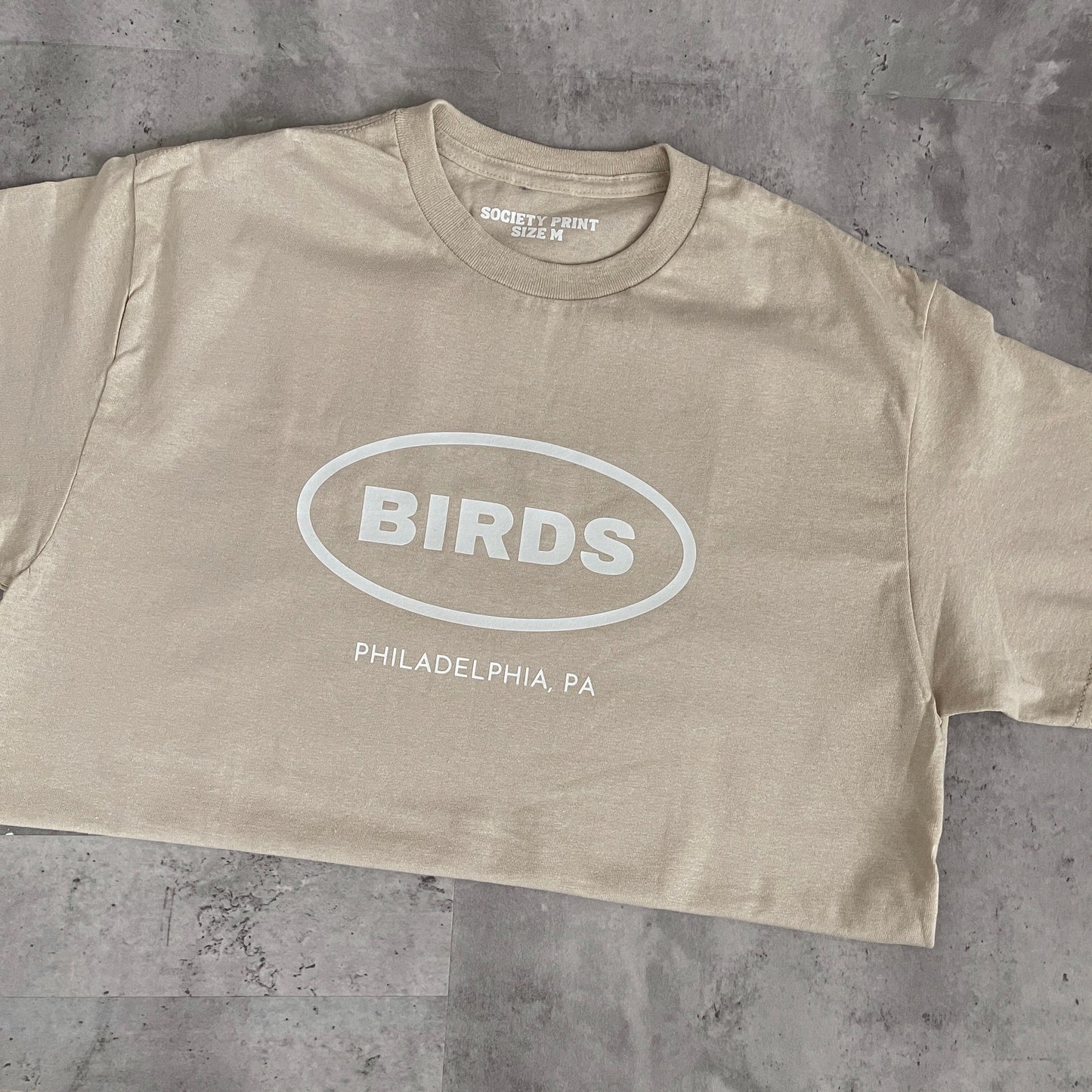 Birds Oval Tee