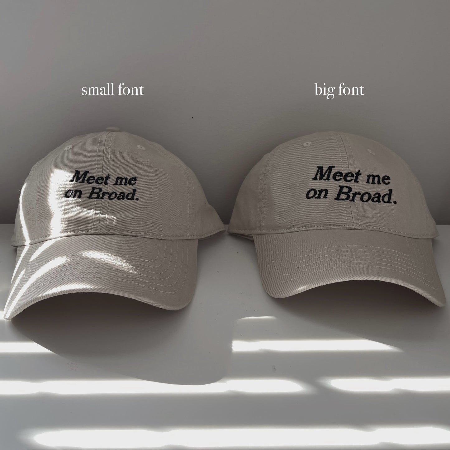 Meet me on Broad Cap