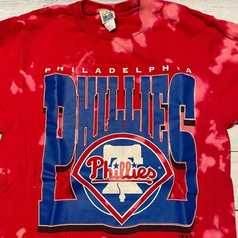 Philadelphia Phillies Bleach-dyed Tee