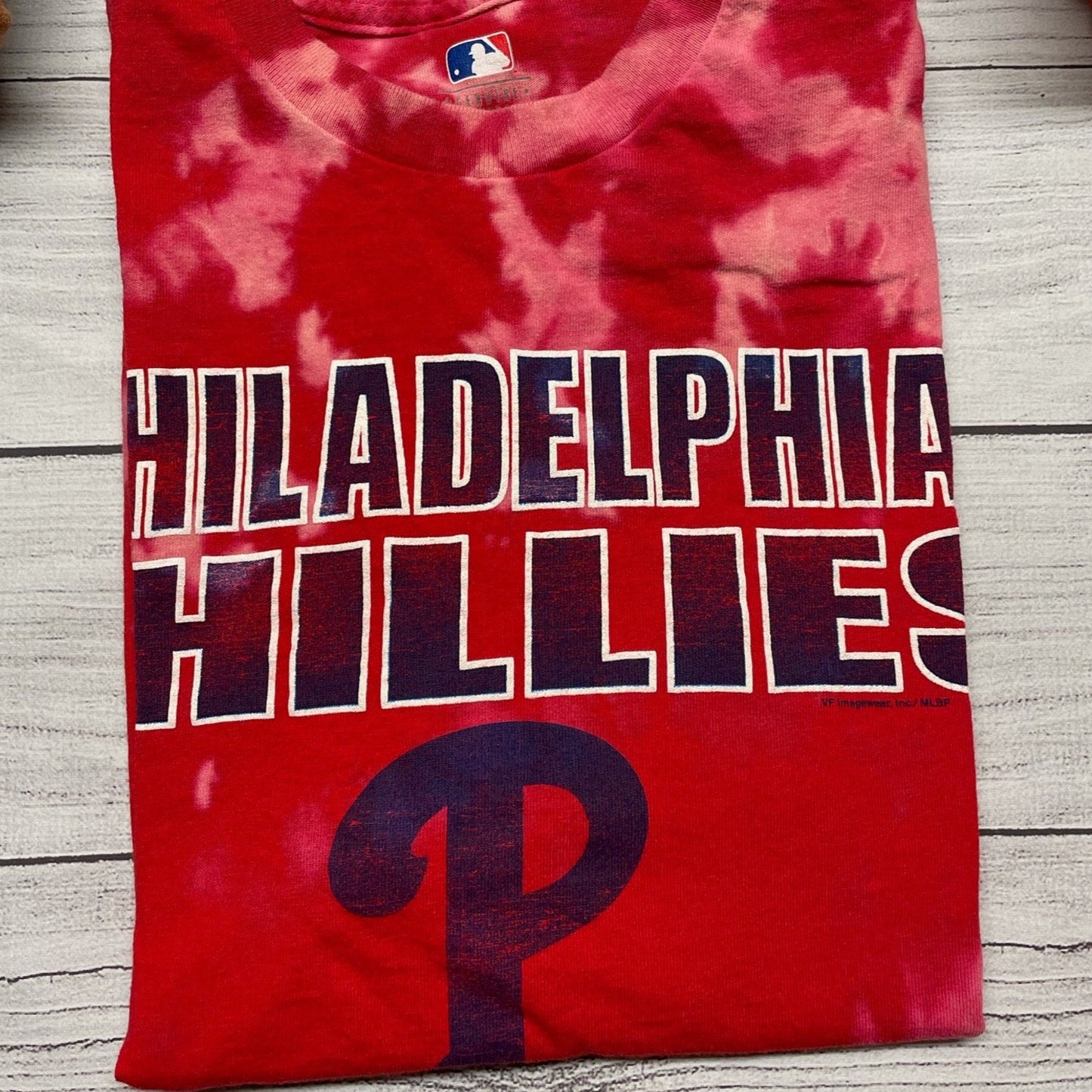 Philadelphia Phillies Bleach-dyed Tee