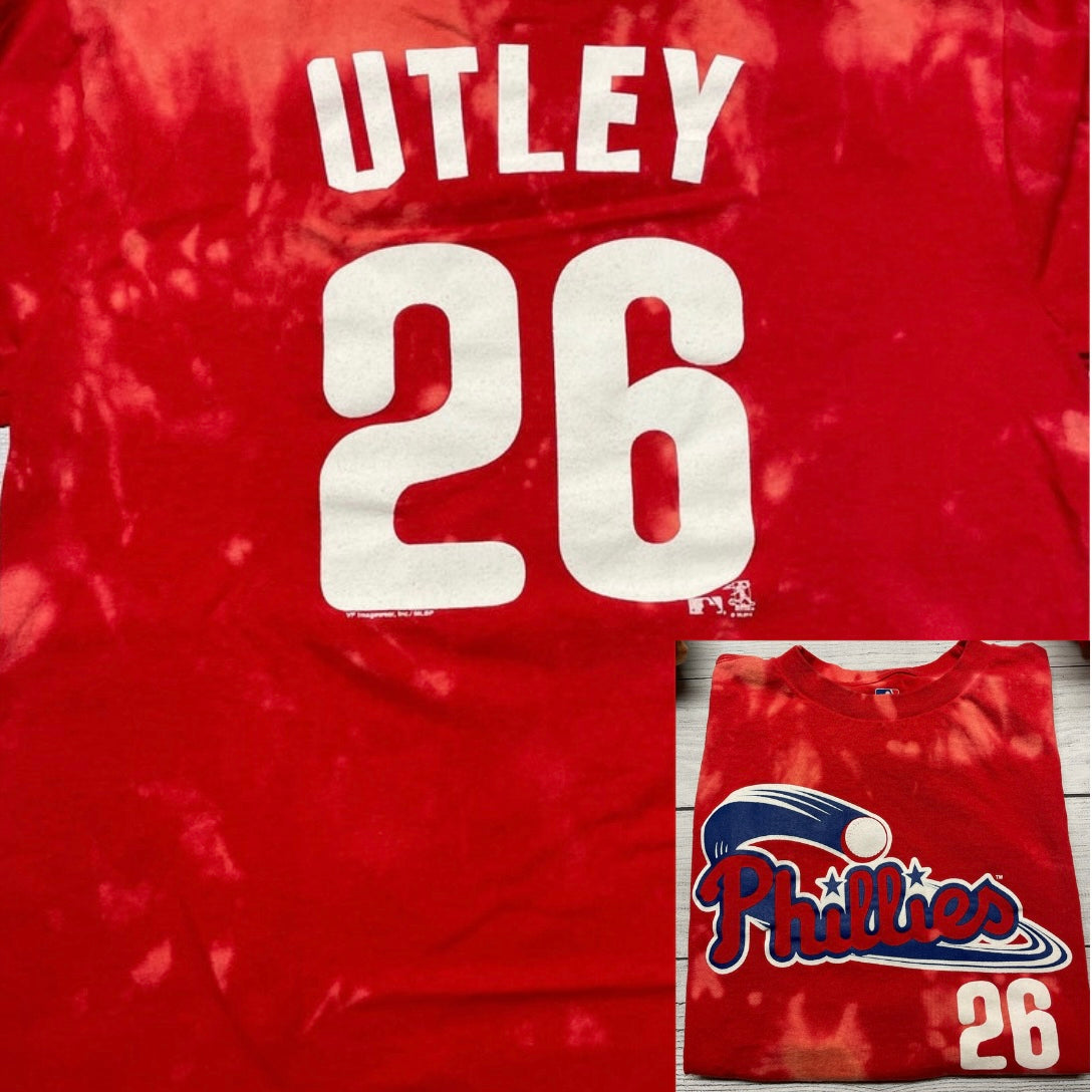 Philadelphia Phillies Bleach-dyed Tee