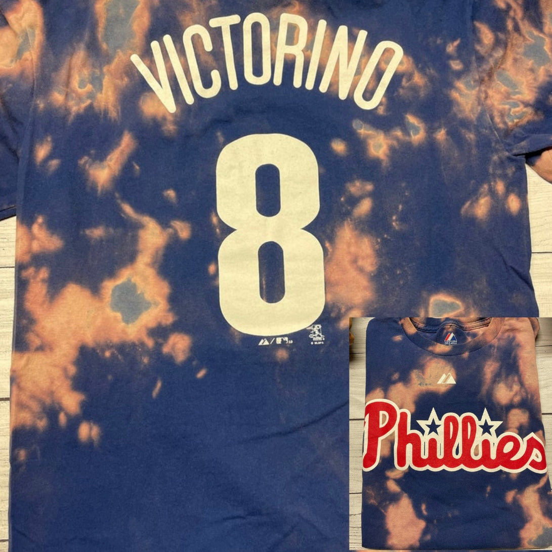 Philadelphia Phillies Bleach-dyed Tee