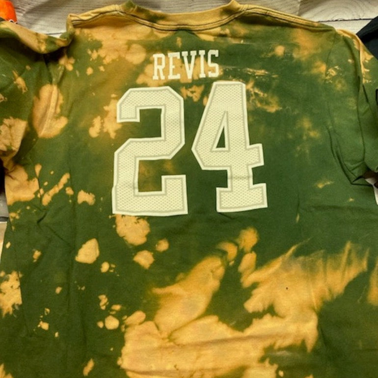 New York Jets Bleach-dyed Tee