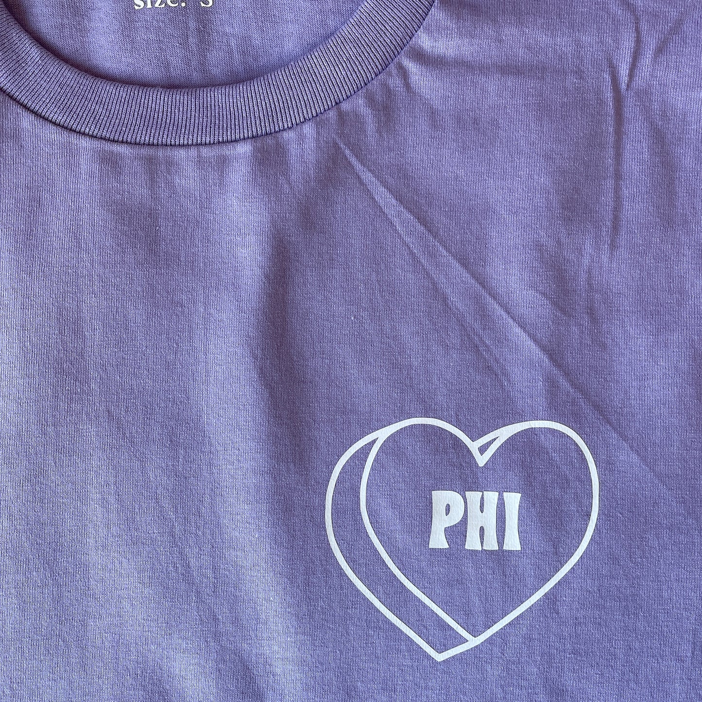 PHI Candy Heart Tee