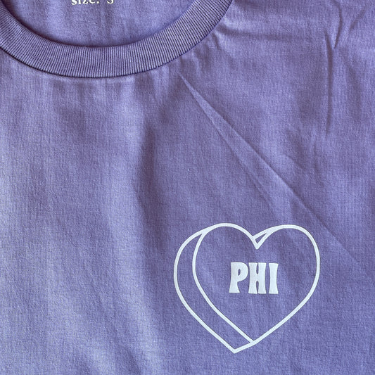 PHI Candy Heart Tee