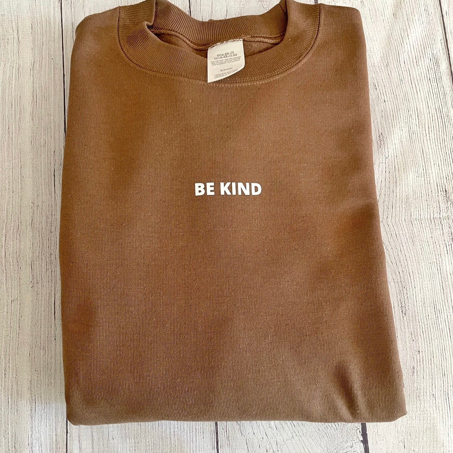 Be Kind (tiny text) Crewneck